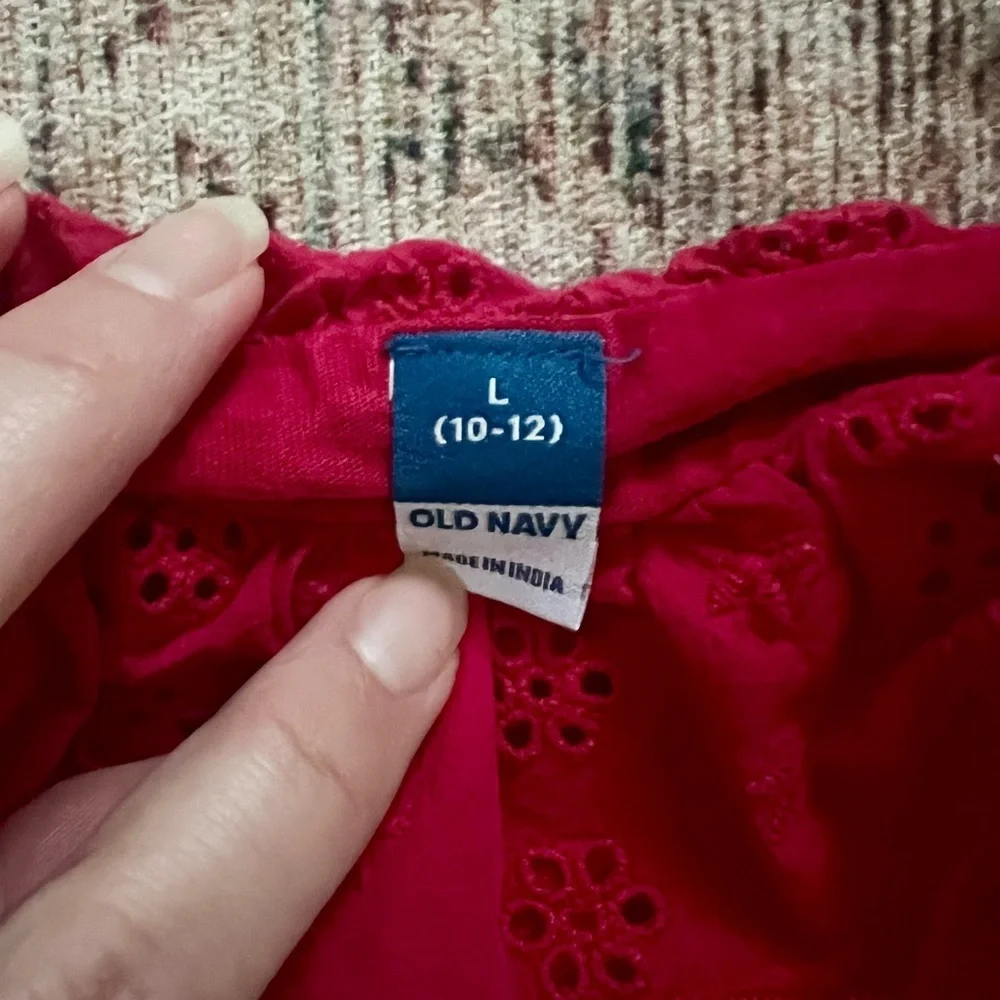 Old Navy Hot Pink Ruffle Tank Top